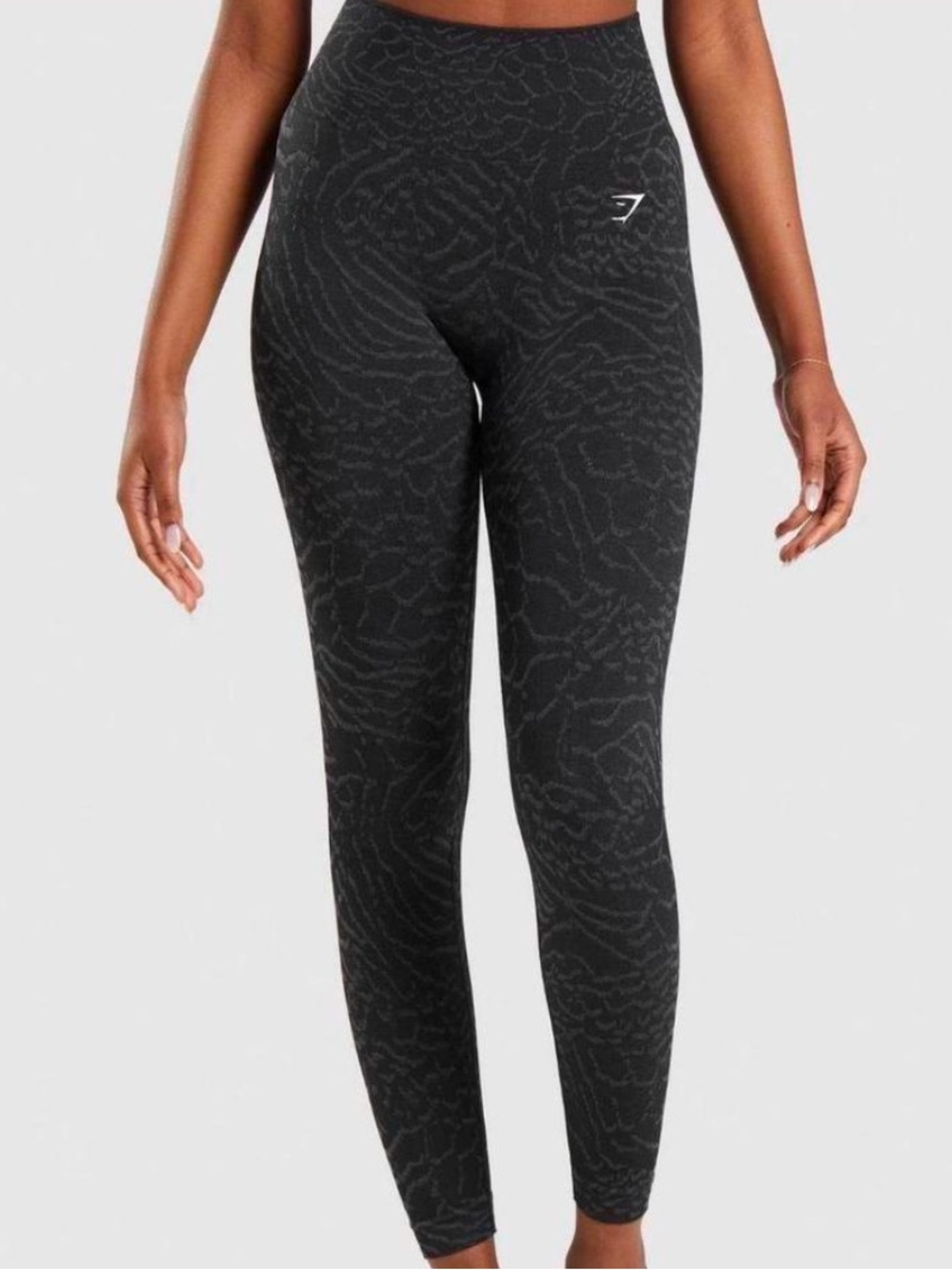 Gymshark Adapt Animal Seamless Leggings Ruched Bum Size M